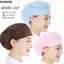 KANGN Mũ làm việc chống bụi, Mũ bọc tóc bằng vải Cotton đi kèm, Phụ nữ Nam Dịch vụ thực phẩm Băng đô làm việc Nấu ăn Mũ vệ sinh Mũ ăn uống căng tin