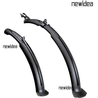 Tấm chắn bùn xe đạp đường trường NEWIDEA MTB, Tấm chắn bùn xe đạp leo núi siêu nhẹ 26 Inch, Loại bỏ nhanh đa năng Dễ dàng lắp đặt Tấm bảo vệ bắn xe đạp có thể điều chỉnh Ngoài trời Đi xe đạp