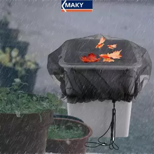 MAKY 30-120cm Lưới Bao Lưới Cho Bộ Sưu Tập Nước Mưa Buet Mưa Lá Chống Rơi Lưới Lọc Dụng Cụ Bảo Vệ Nước VN