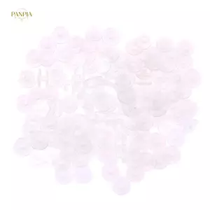 PNPIA- 100 Chiếc Bule Nhựa Đồ Trang Trí Cho Giày Phụ Kiện DIY Nút Giày Nhẹ Bules Rõ Ràng Bules Phát Hiện