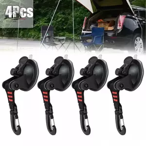 4 Lều Ô Tô Khóa Hút Cốc Neo Lều Cắm Trại Ngoài Trời Đính Kèm An Toàn