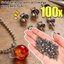 50 / 100 Chiếc Vít Chống Rỉ Sét Chân Mắt, Tự Gắn Thép Không Gỉ Ren Sắc Nét Cho DIY Trang Sức Và Thủ Công