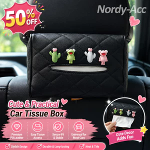 DA XE HANGING TISSUE HỘP Hoạt Hình Dễ Thương Đa Năng Ghế Sau Tay Vịn Rút Khăn Giấy Hộp Bảo Quản