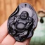 Mặt dây chuyền Phật Obsidian Thích hợp cho mặt dây chuyền đeo hàng ngày