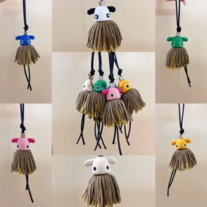 Mới puzz Elf Di Túi Da Thật Chính Hãng Đồ Trang Trí Hoạt Hình Dễ Thương Phụ Kiện Búp Bê