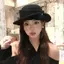 JULYHOT Pháp Hepburn Phong Cách Thanh Lịch Bla Top Hat Nữ Thu Đông Cán Cạnh Len Mũ Thời Trang Người Cá Mũ Massivedeals