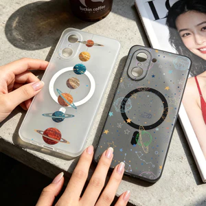 Ốp điện thoại nam châm mỏng "Space Galaxy" / cho Oneplus 15 15T Ace 6 6T 5 Pro 3Pro 3V 13 / 12 / 11 Turbo 6 / Mềm / Chống trầy xước / Chống vân tay / Vỏ Oneplus