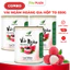 Vải Ngâm Hoàng Gia Hộp To 830G, Topping Trái Vải Ngâm Đường Mọng Nước, Thơm Ngọt Tiện Pha Chế