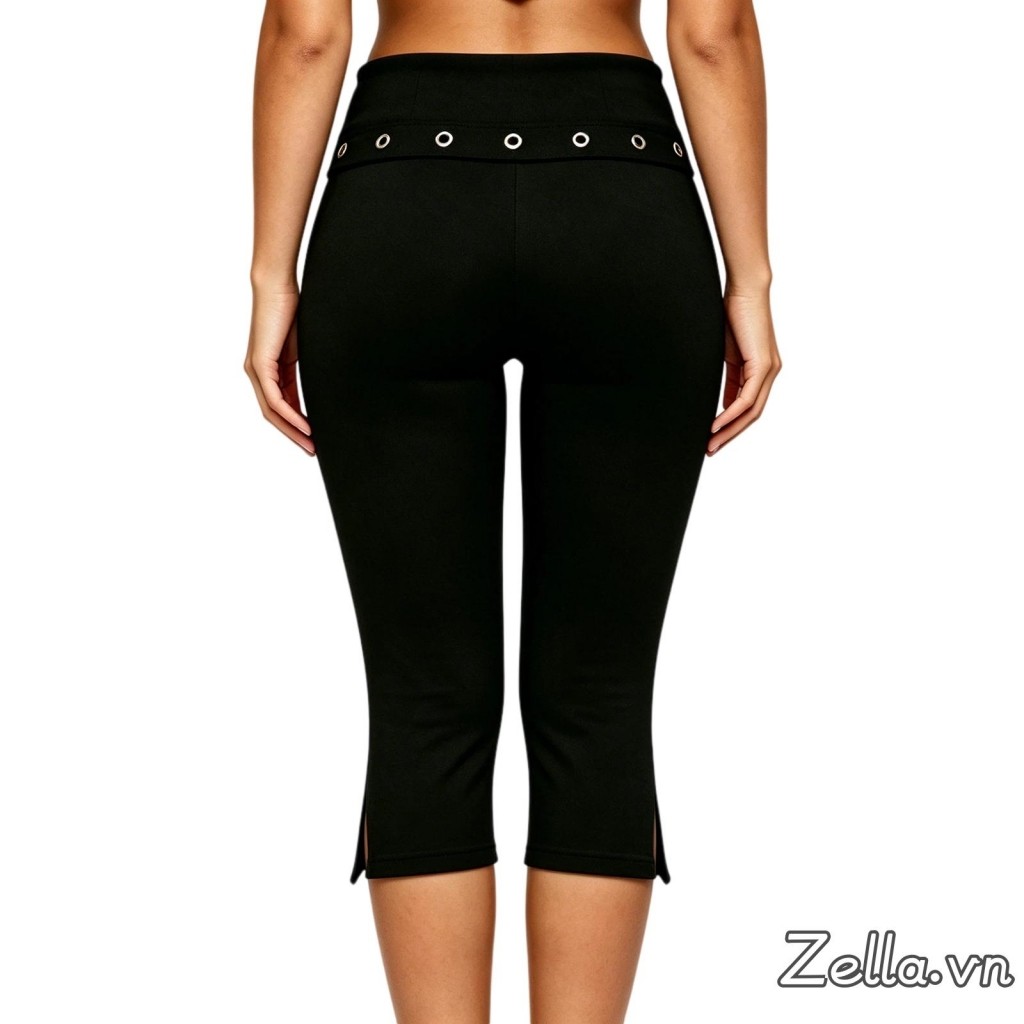 [riSZ] Dây đeo thắt lưng có dây đeo chéo dành cho nữ Quần legging cắt viền trang trí để mặc hàng ngày