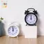 Chuông Đôi Clo Thời Gian Chính Xác Hoạt Động Bằng Pin Mini Tròn Đầu Giường Để Bàn Báo Động Clo Dễ Thương Trẻ Em Quà Tặng ELWW