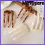 Chân tóc kiểu Pháp MERIGGIARE, Dĩa tóc hình chữ U Acrylic, Dụng cụ tạo kiểu tóc sang trọng 3 Que tóc Prong Bun Sử dụng hàng ngày