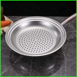Khay chèn hấp đục lỗ bằng thép không gỉ YB2 Tương thích với Chảo nhà bếp đa năng