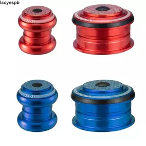 Tai nghe LACYES MTB, Nĩa ống thẳng Ống kín Tai nghe xe đạp, Hợp kim nhôm không ren bán tích hợp CNC 1-1 / 8 "28.6mm Tai nghe xe đạp 34MM 44MM