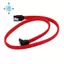 50CM SATA 3.0 III SATA3 7pin Cáp Dữ Liệu Góc Phải 6Gb / s Cáp SSD HDD Đĩa Cứng Dây Dữ Liệu Có Tay Nylon