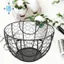 Sắt Trứng Giỏ Chứa Đồ Ăn Nhẹ Giỏ Trái Cây Bộ Sưu Tập Gốm Hen Đồ Trang Trí Trang Trí Phụ Kiện Nhà Bếp B