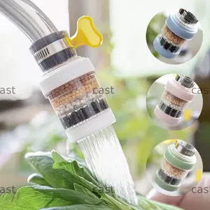 Bộ lọc vòi CAST Bộ lọc 6 lớp có thể điều chỉnh chống bắn tung tóe đa năng