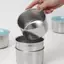 Cod thép không gỉ hấp trứng bát có nắp đậy Set container thực phẩm cho nhà bếp Bộ đồ ăn