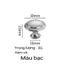 Combo 2,3,5 Núm Cửa Inox Tròn Kèm Ốc, Tay Nắm Kéo Các Cánh Cửa Cho Đồ Dùng Nội Thất-TOOLIX