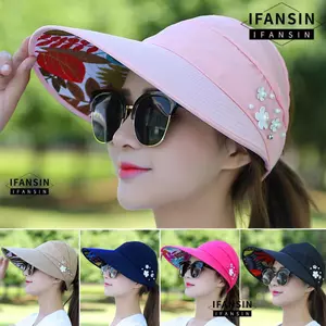 Mũ đi biển IFASIN dành cho nữ Kỳ nghỉ hè Mũ che nắng chống tia cực tím