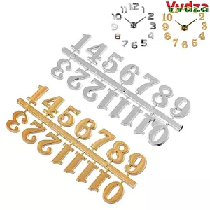 VVDZA 1 Bộ Số Đồng Hồ Phụ Kiện DIY Tiện Ích Thay Thế Số La Mã Kỹ Thuật Số