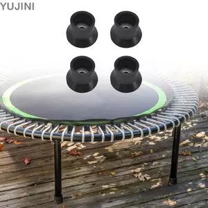 YUJINI 4 Thảm lót chân bếp gas, Mũ chân tấm bạt lò xo chống mài mòn thay thế, Cốc hút đa năng im lặng Vỏ chân giường nhảy cho bếp gas và tấm bạt lò xo