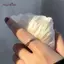 AqToCna Ánh Sáng Sang Trọng Thời Trang Màu Bạc Dây Thiết Kế Chữ Thập Nhẫn Mở Đơn Giản Có Thể Điều Chỉnh Nhẫn Nhẫn Cưới Trang Sức AqToCna