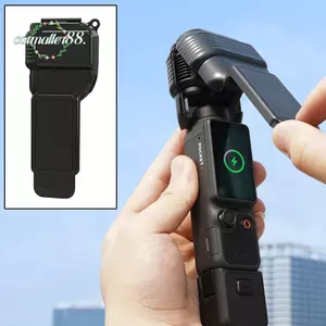 CATMALLER88 Gimbal Bảo vệ Camera, Bảo vệ màn hình nắp lật di động, Vỏ ống kính chống trầy xước siêu nhẹ trong suốt cho DJI Osmo Pocket 4