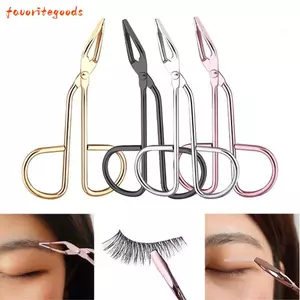 FAVORITEGOODS Máy hút tóc, Nhíp lông mày Khuỷu tay, Thép không gỉ đa chức năng có tay cầm Cơ chế kẹp Khuỷu tay Kìm lông mày Dụng cụ tẩy lông mặt
