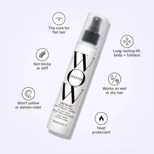 COLOR WOW Raise the Root Thick + Lift Spray - Tạo độ dày cho tóc suốt cả ngày cho tóc mỏng, xỉu xệ mà không làm phai màu