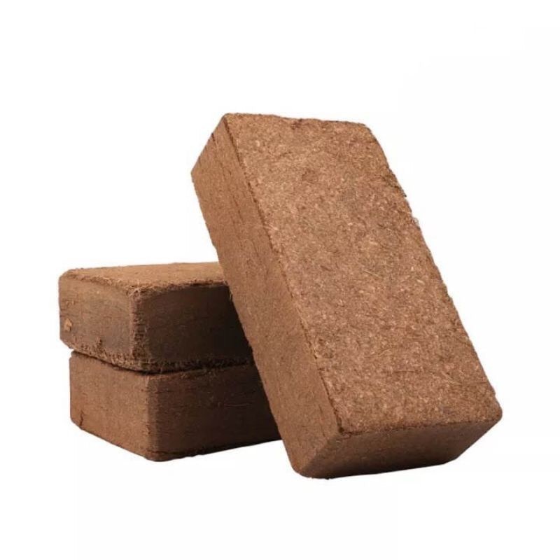 Mùn dừa đã xử lý ép bánh 600gram, đất hữu cơ trồng cây, mùn dừa trồng rau mầm, mùn dừa ươm hạt giống