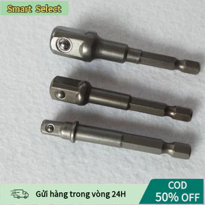 【COD】Bộ 3 Đầu Chuyển Bulong 1/4, 3/8, 1/2 Dùng Cho Máy Khoan, Máy Bắn Vít, Tiện Lợi Sửa Xe Máy Và Ô Tô Gia Đình