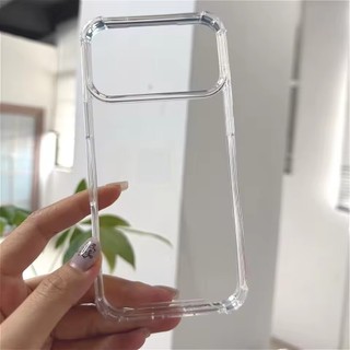 [JLK] ốp lưng iphone 13 pro max trong suốt chống rơi bốn góc mới cho iPhone 17 Air 16 15 14 13 12 11 Pro Max XR XS 8 Plus 16e SE 2022 Vỏ cứng trong suốt chống sốc cho 17Pro có tính năng