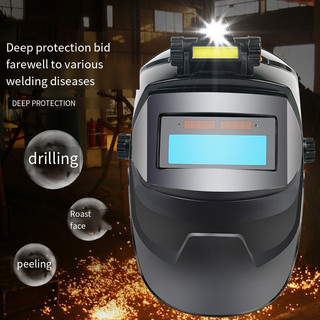 [🔥 Rẻ🔥AIMVUKES ]  Mũ Bảo Hiểm Hàn Màu Tối Năng Lượng Mặt Trời TIG MIG