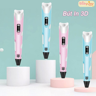【BabyJoy】Bút in 3d,Bút Vẽ 3D Mô Hình in,An toàn và thân thiện với môi trường, tản nhiệt im lặng