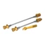 Shas Durability Skewer Lever Phát hành nhanh xiên cho xe đạp leo núi Dễ dàng cài đặt 10 giây