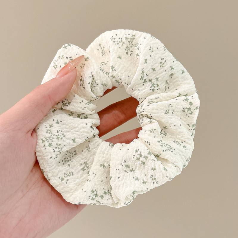 Dây buộc tóc ruột gà phong cách Hàn Quốc, ngọt ngào, chất liệu da cao cấp