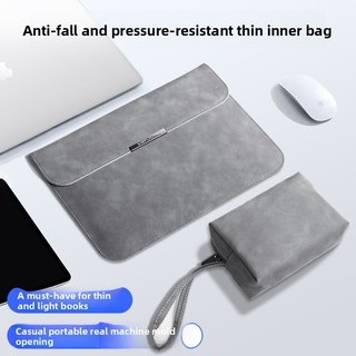 Túi lót máy tính xách tay mỏng nhẹ sang trọng Túi phụ kiện tùy chọn chống sốc + Giá đỡ máy tính Thích hợp cho macbook 13.3 / 14 Inch
