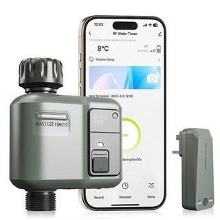 Van Nước Tưới Cây Tự Động Qua Điện Thoại WIFI HCT 633 & 636 Điều Khiển Từ Xa Chống Nước IPX5