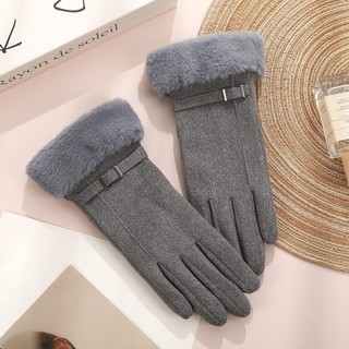 Găng Tay Màn Hình Cảm Ứng Ấm Áp Sang Trọng, Phù Hợp Lái Xe Và Các Hoạt Động Ngoài Trời Như Đi Xe Đạp và Trượt Tuyết
