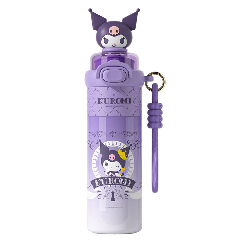 510ml Mới Sanrio Cốc Nước Hello Kitty Cinnamoroll Giai Điệu Lotso Người Ngoài Hành Tinh Thép Không Gỉ Cách Nhiệt Cốc Rơm Cốc Quà Tặng