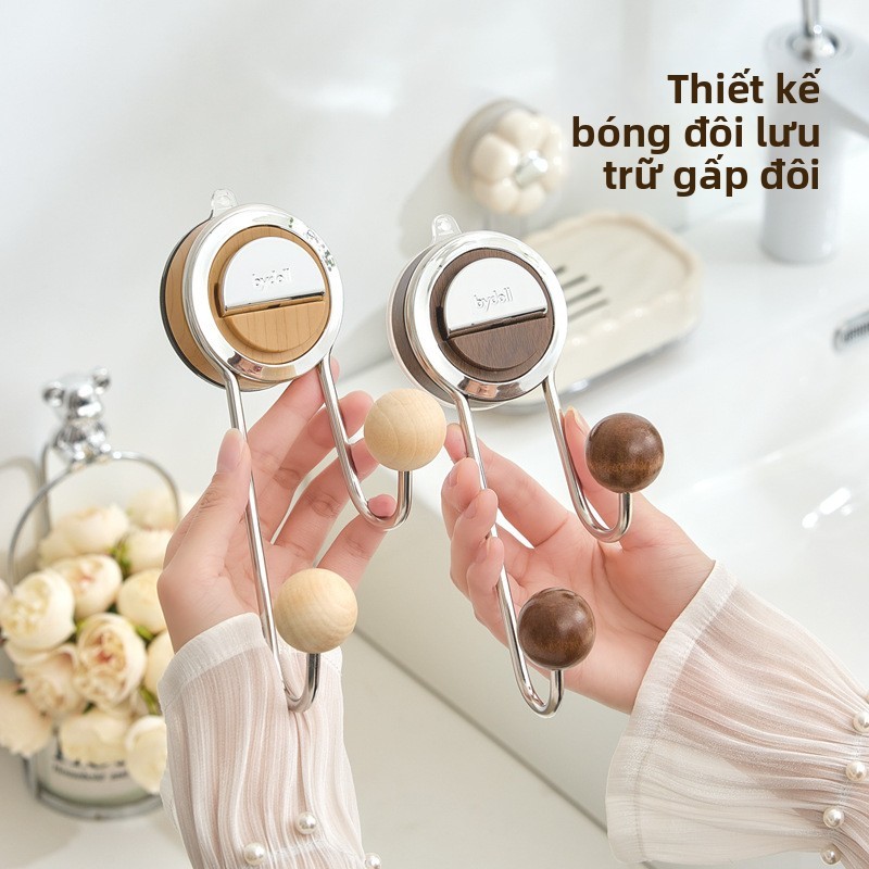 Móc hút đa năng không cần khoan, giá treo tường chắc chắn cho phòng tắm, nhà bếp, gia đình - Hàng hot