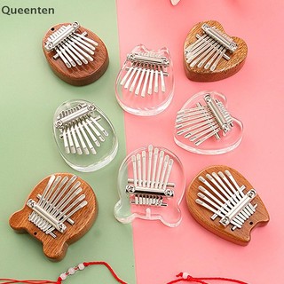 Queenten 8 Phím Gỗ Kalimba Chất Lượng Cao Tinh Tế Ngón Tay Cái Piano Marimba Âm Nhạc Phụ Kiện Tốt Quà Tặng Giáng Sinh QT