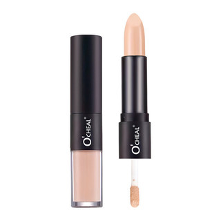 OCHEAL Concealer Liquid Double-Headed Contouring Stick Ba chiều Face Brightening Highlighting Base Stick Sửa đổi bóng mũi