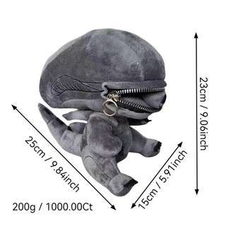 PLUS✨Hàng có sẵn✨Búp bê nhồi bông Xenomorph lai ngoài hành tinh, đồ chơi dễ thương cho người lớn và trẻ em, quà tặng Halloween