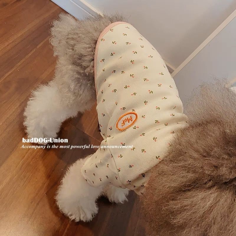Quần áo thú cưng mùa hè Quần áo cho chó Bộ đồ Vest mèo Teddy Pomeranian