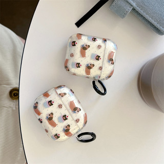 Dachshund cho AirPods 1 / 2 3 Pro Pro2 Pro3 Airpod4 Bộ tai nghe Vỏ bảo vệ Bluetooth không dây AirPods pro2 Pro3 3 4 Vỏ bảo vệ tai nghe