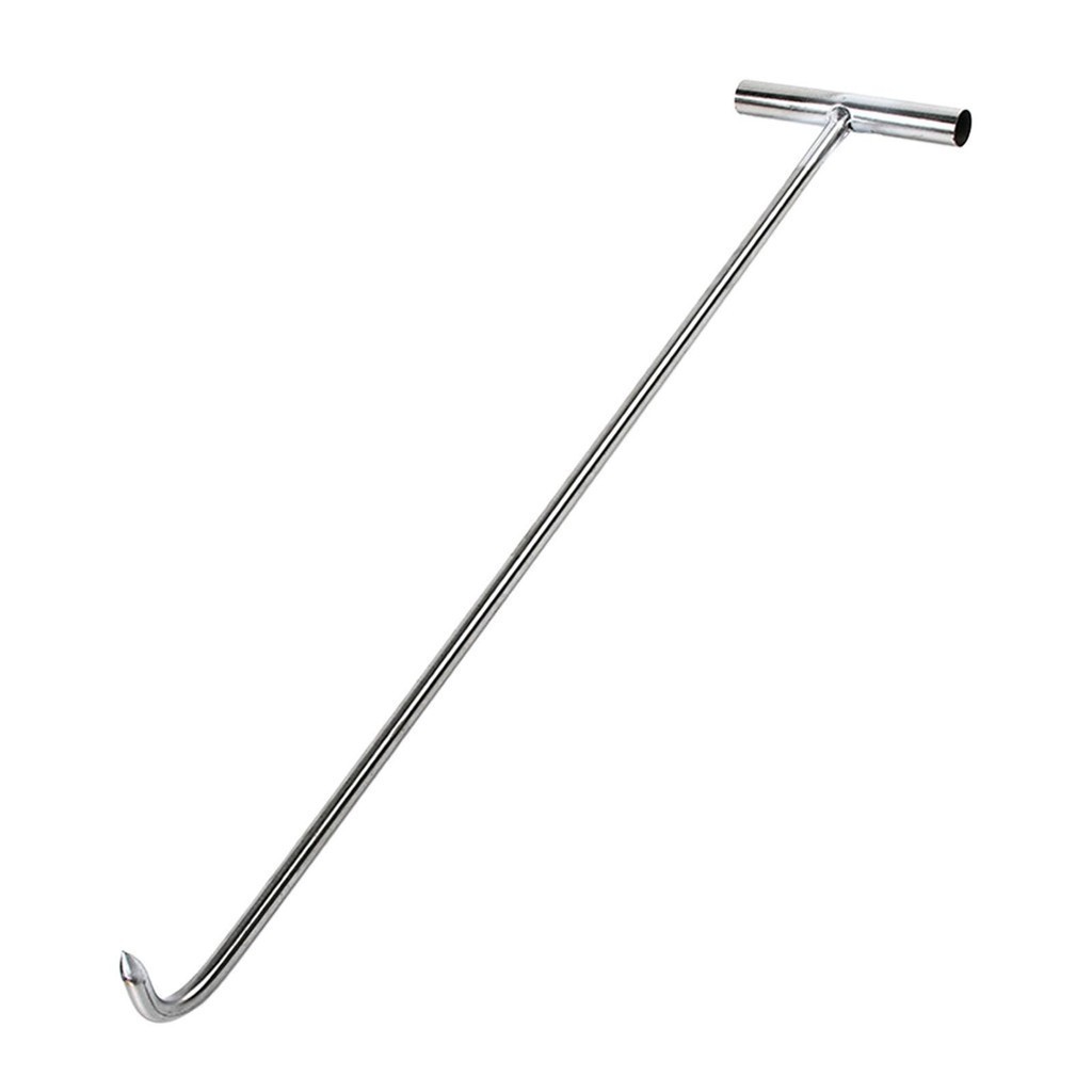 Móc kéo đa năng hình chữ T bằng thép, dụng cụ nâng cho mở nắp cống thoát nước