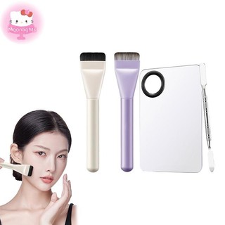 Moonlights Foundation Brush And Makeup Palette Set Foundation Cream Mixing Tool Nail Art Trang điểm Mỹ phẩm Trang điểm Bộ dụng cụ trang điểm EN