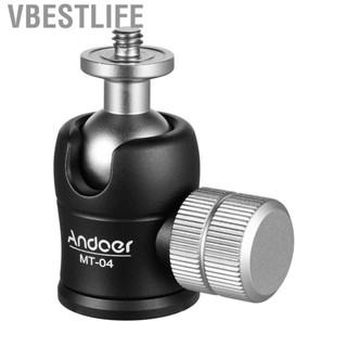 VBESTLIFE Bohemia-VN Andoer MT-04 Mini Ball Head 360 độ Panoramic Ballhead với vít 1/4 tiêu chuẩn để lắp máy ảnh DSLR