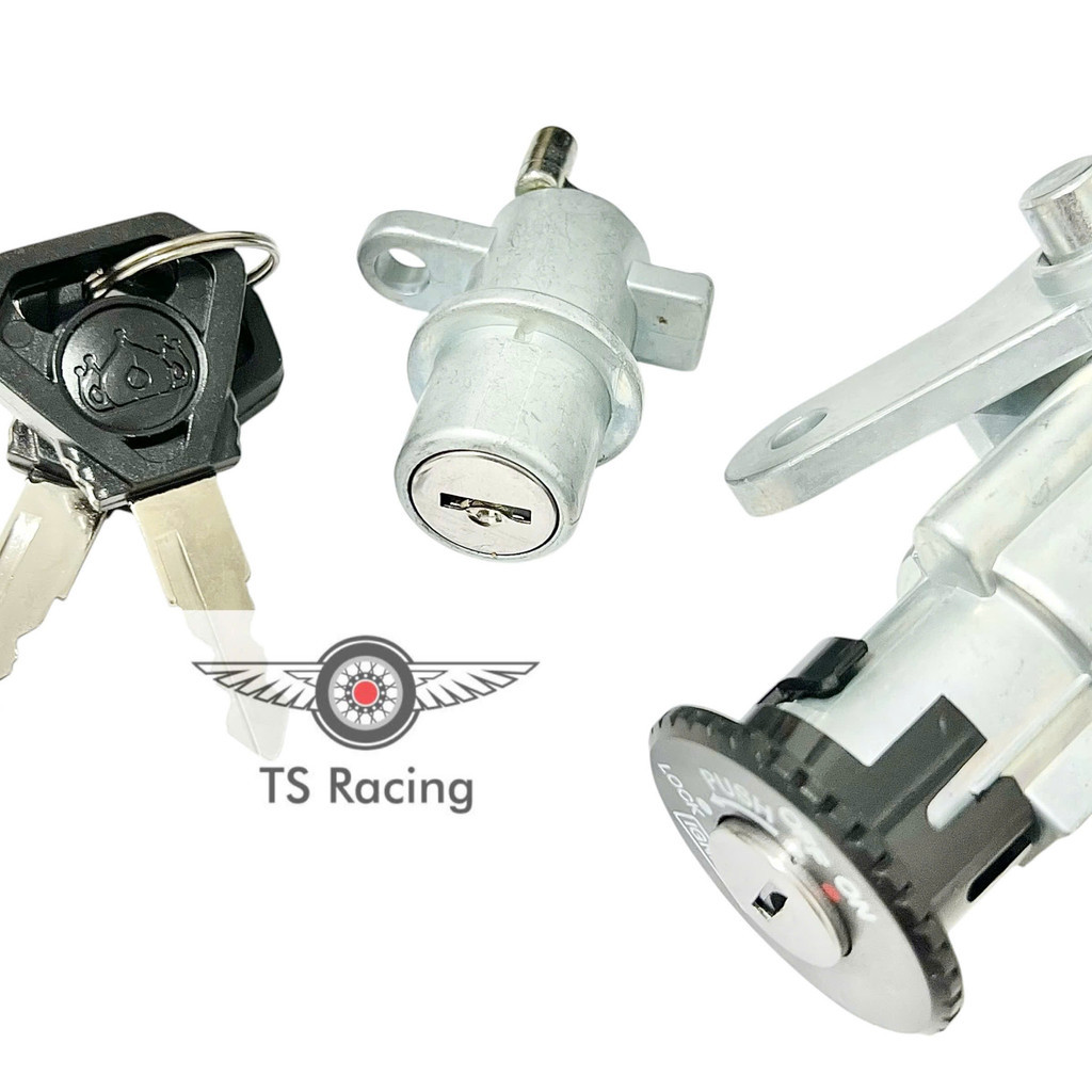 Bộ ổ khoá trước sau 4 dây jupiter v - jupiter r - jupiter mx vương niệm (gắn xe trung quốc)